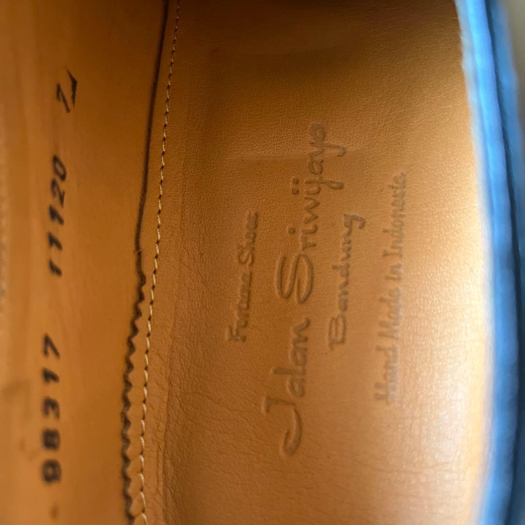 ジャランスリワヤ 98317 ストレートチップ BLACK CALF 新品未使用