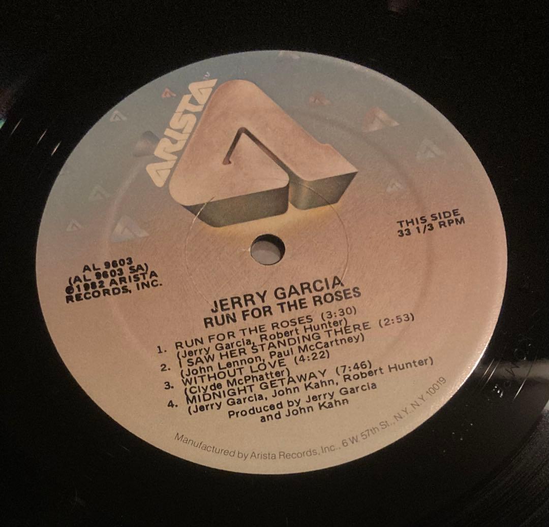 ■高音質USオリジナル盤■JERRY GARCIA / ジェリーガルシア■Run