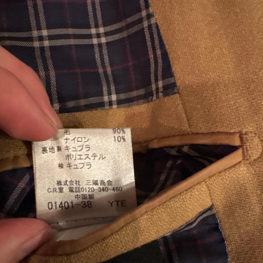 【美品】BURBERRY BLACKLABEL テーラードジャケット キャメルM