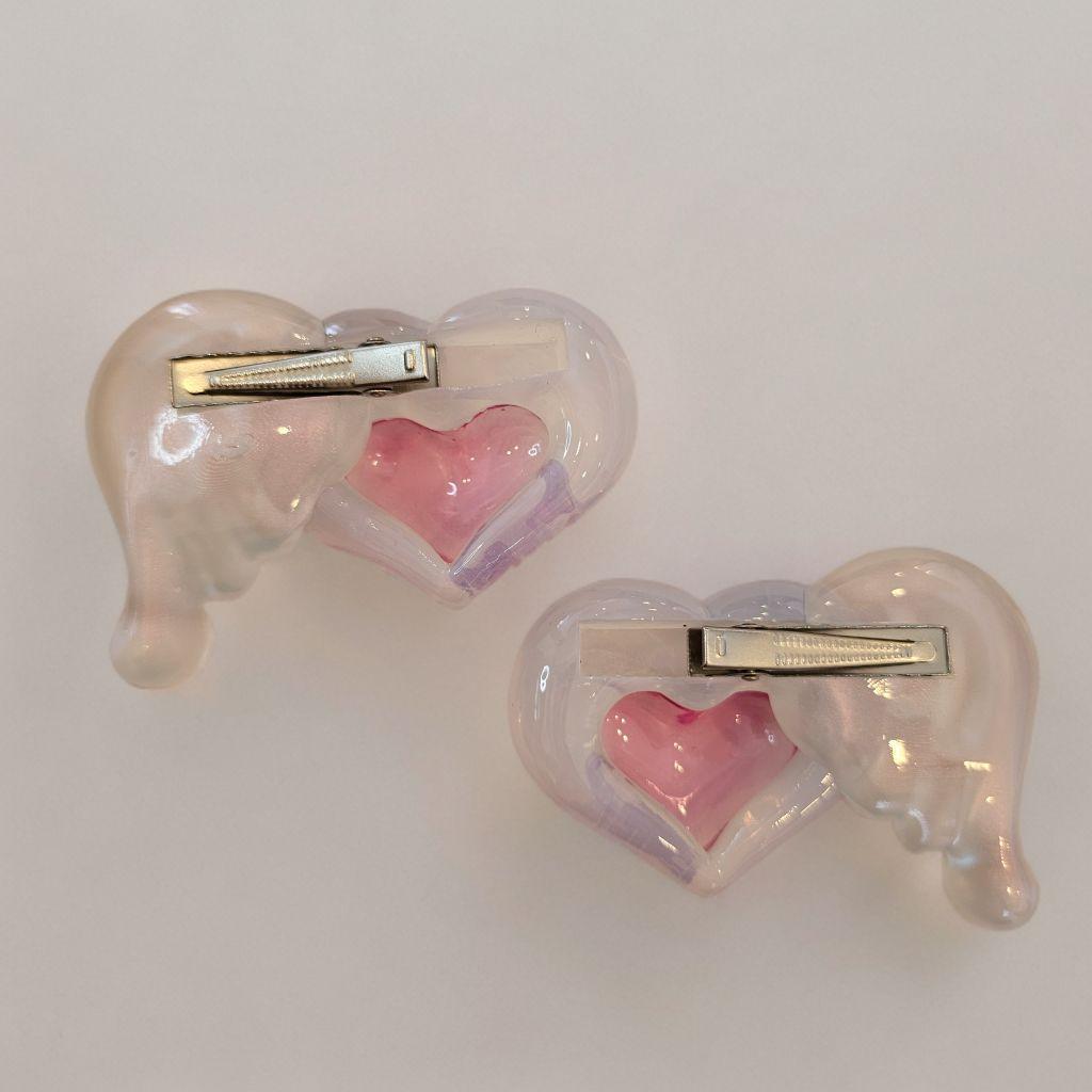 【希少一点物】中川知也さん作品 XG ヘアクリップ　ともにゃん Y2K