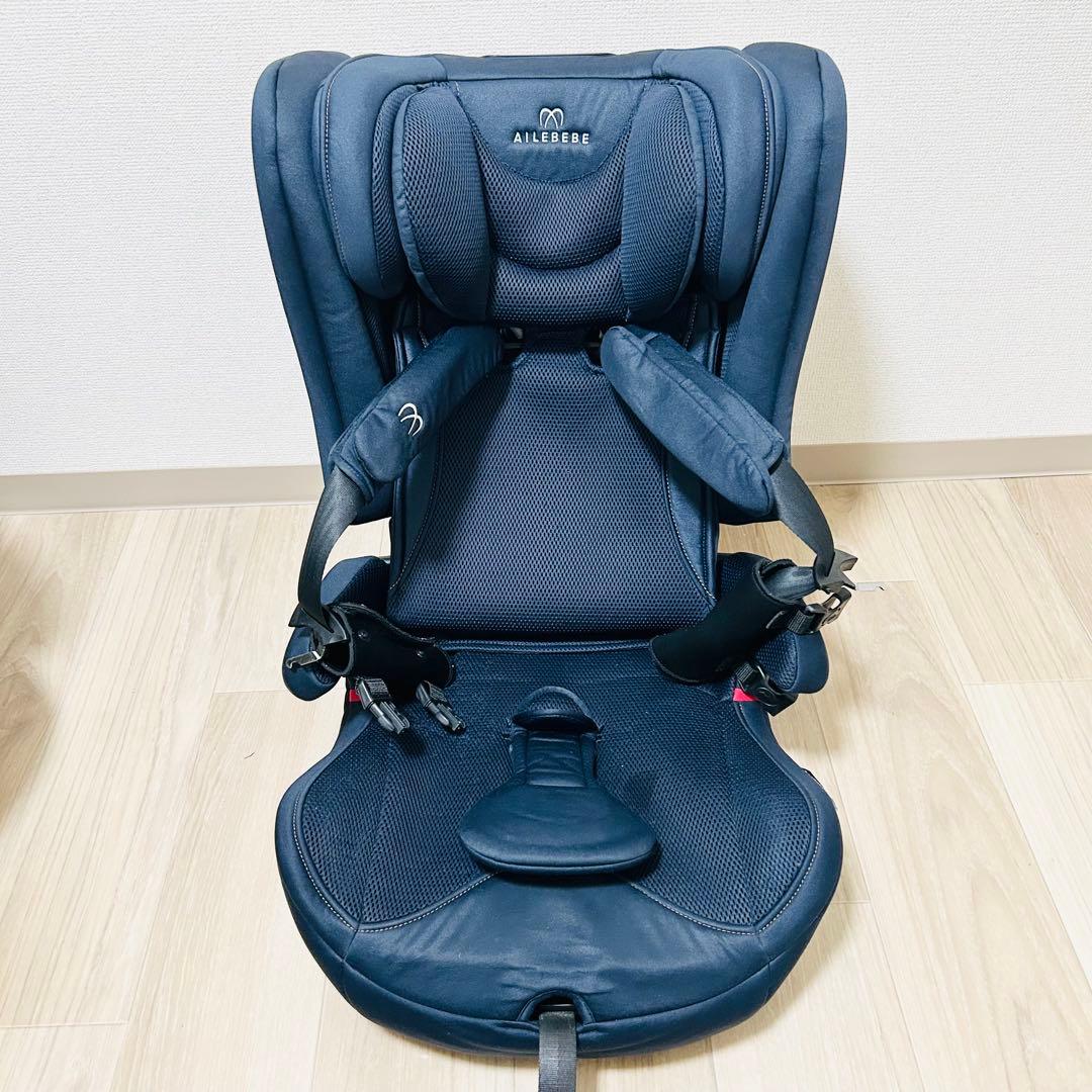エールべべ　パパット　グランス　グランネイビー　CF520 ジュニアシート