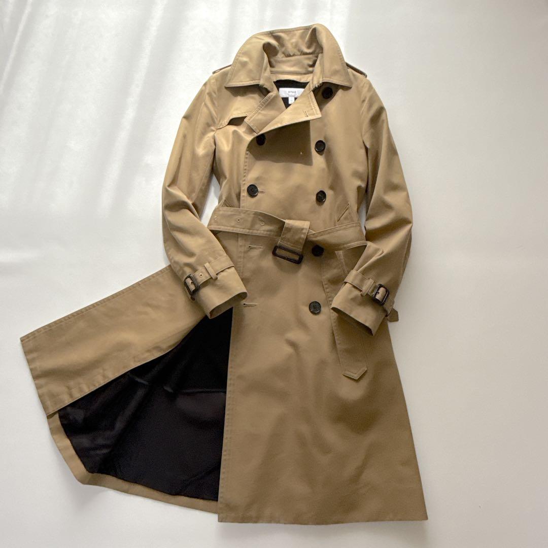 MEI 様！HYKE トレンチコート ライナー ベルト付 ロゴボタン　サイズ1