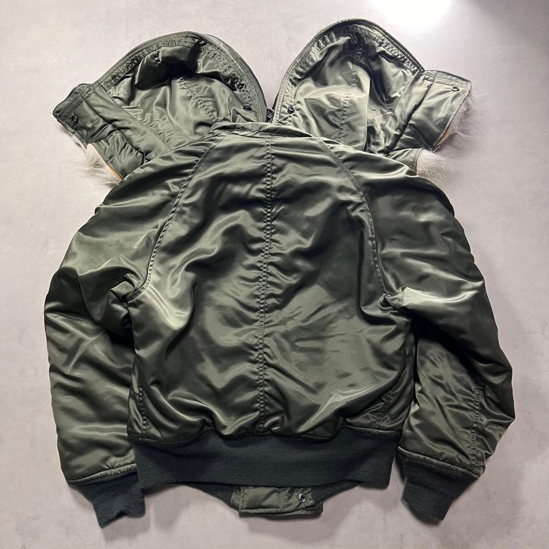◎80s Alpha industries N-2B 米軍 フライトジャケット