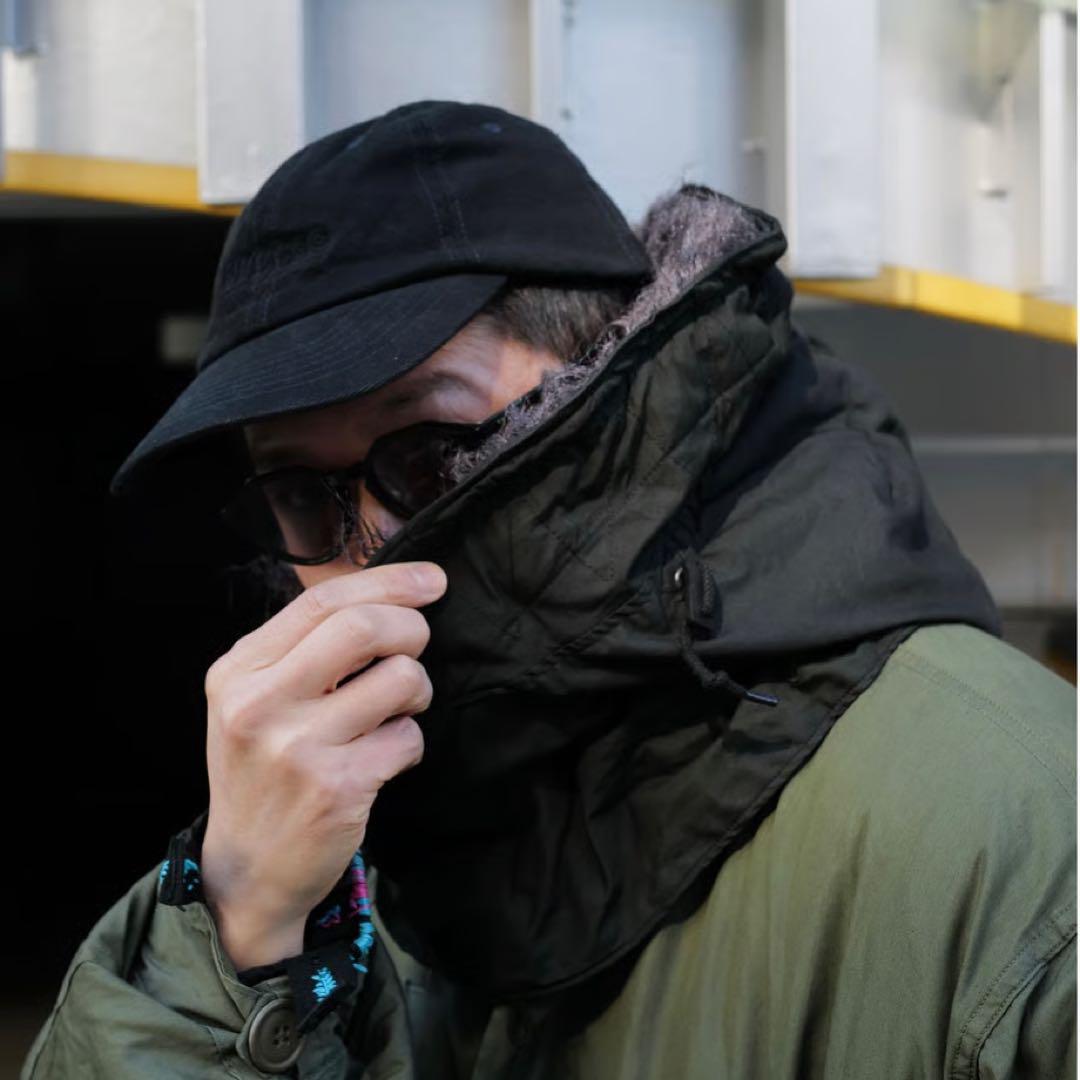 Anytee 後染めブラックm65 hood_deadstock フード