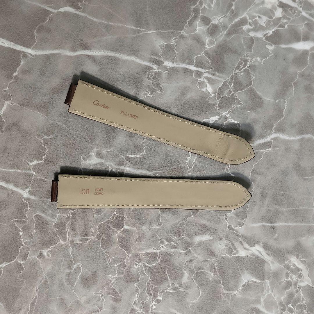 破格!!カルティエ バロンブルー アリゲーター ベルト