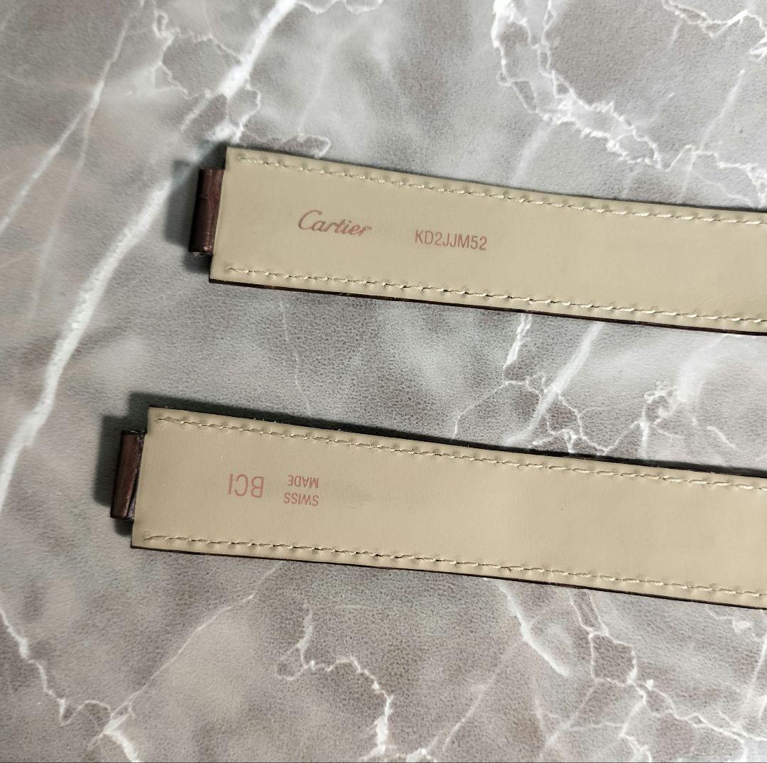 破格!!カルティエ バロンブルー アリゲーター ベルト