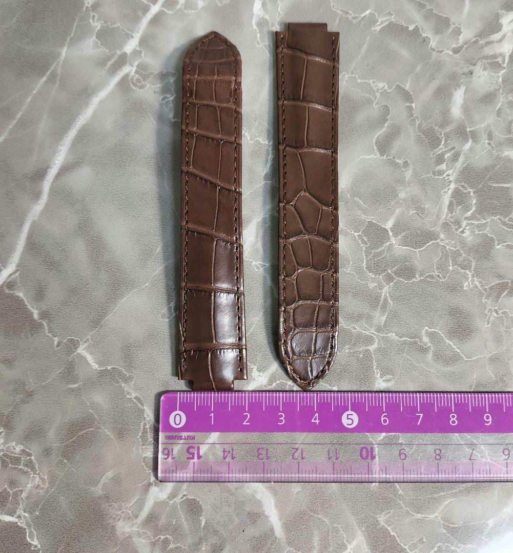 破格!!カルティエ バロンブルー アリゲーター ベルト