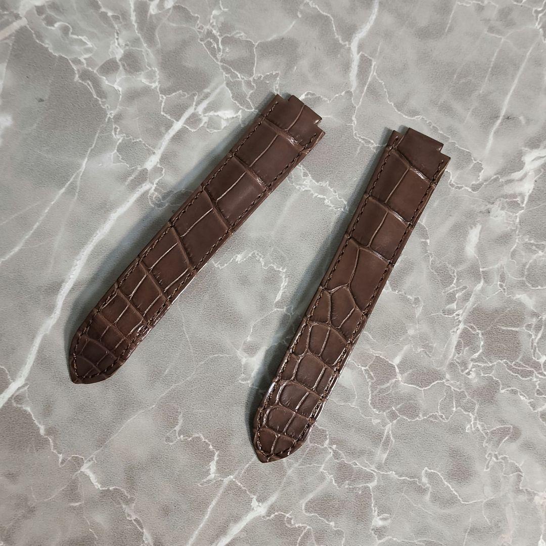 破格!!カルティエ バロンブルー アリゲーター ベルト