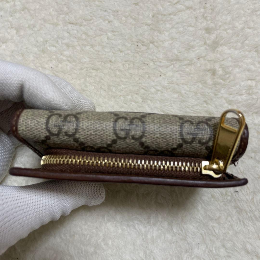 GUCCI　グッチ　折り財布　ホースビット　　美品❗