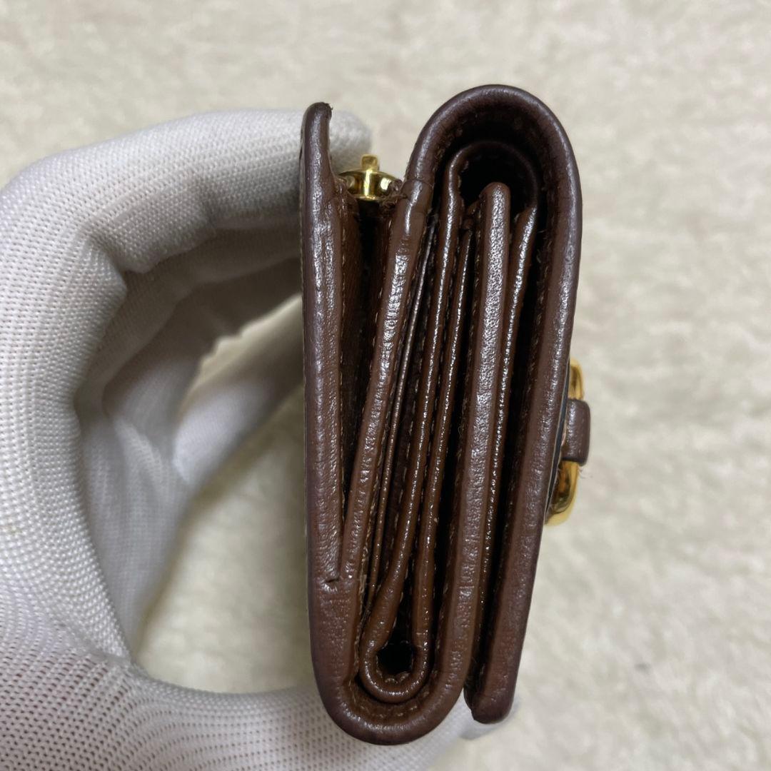 GUCCI　グッチ　折り財布　ホースビット　　美品❗