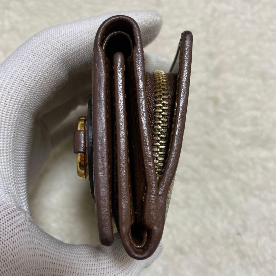 GUCCI　グッチ　折り財布　ホースビット　　美品❗