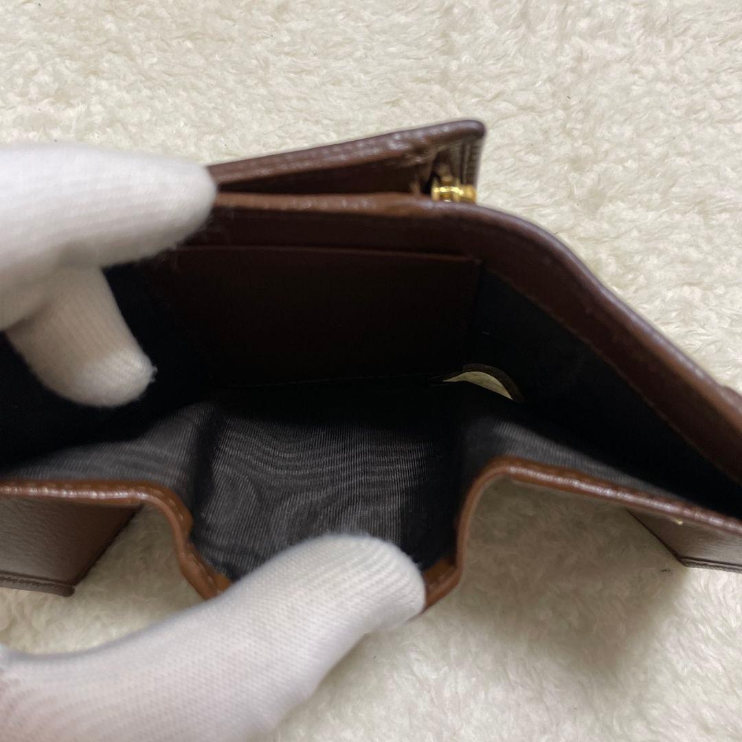 GUCCI　グッチ　折り財布　ホースビット　　美品❗