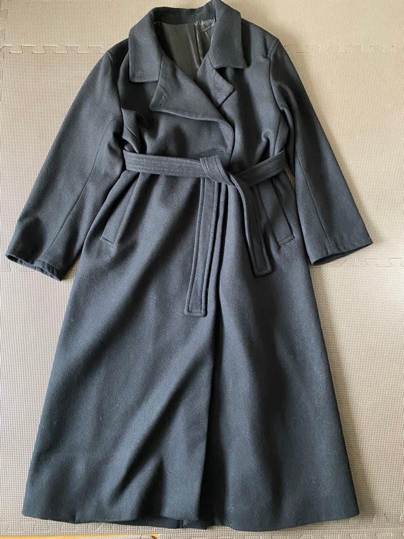 再値下げcrewre クルーレ　カスタムメルトンマキシコート　サイズ３