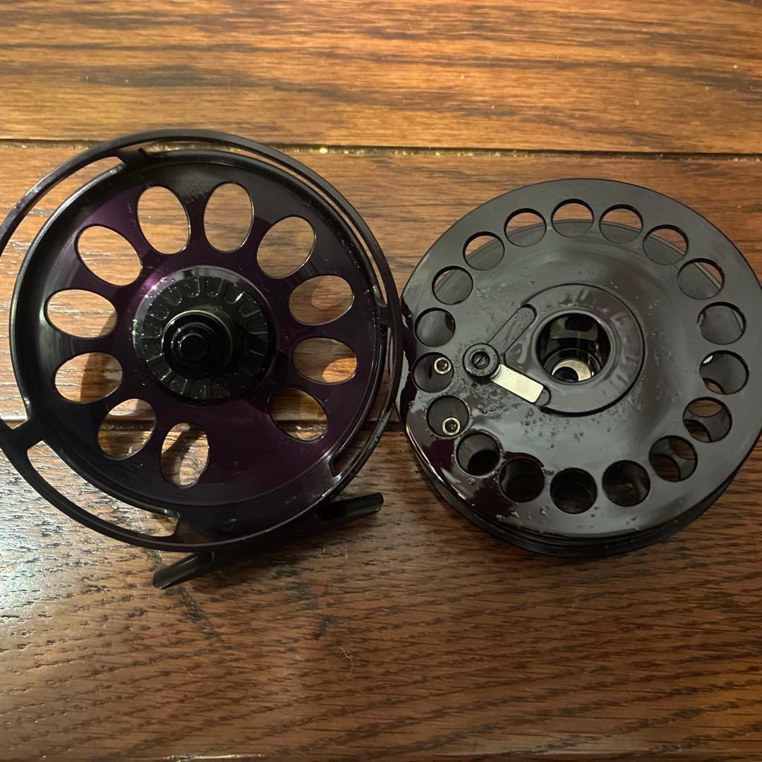 Teton 8-10 フライリール ブラック