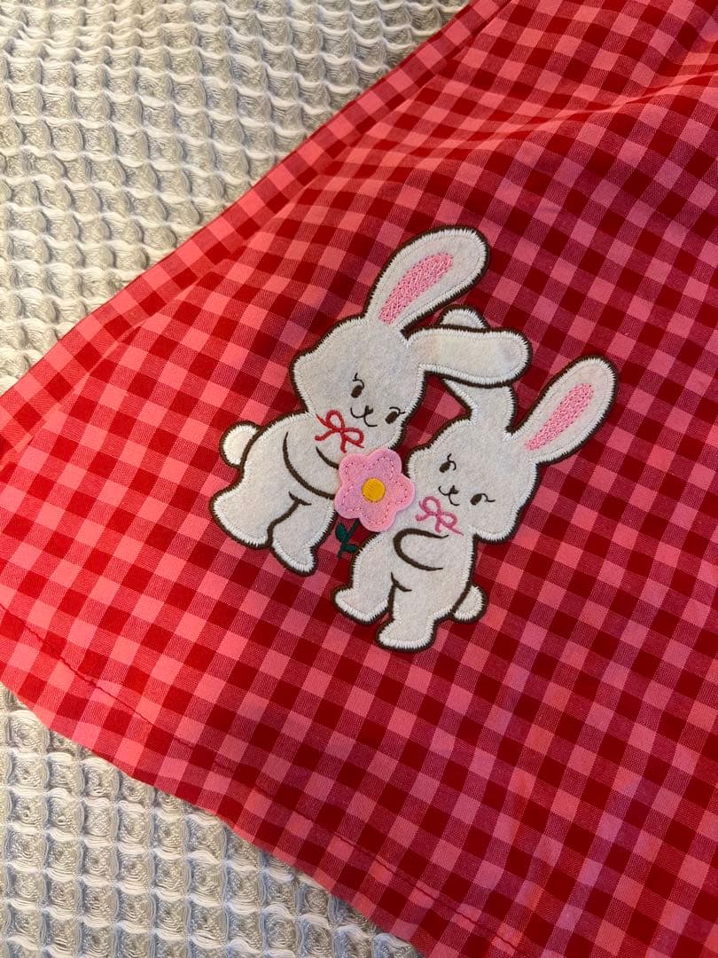 ミキハウス【チエコサク】半袖ワンピース 定価￥35200-新品未開封 2025