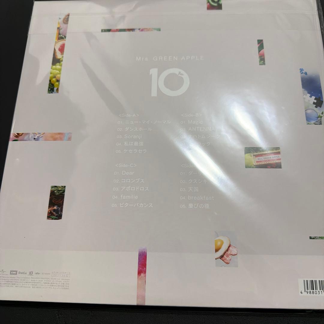ミセス　レコード　MrsGREENAPPLE