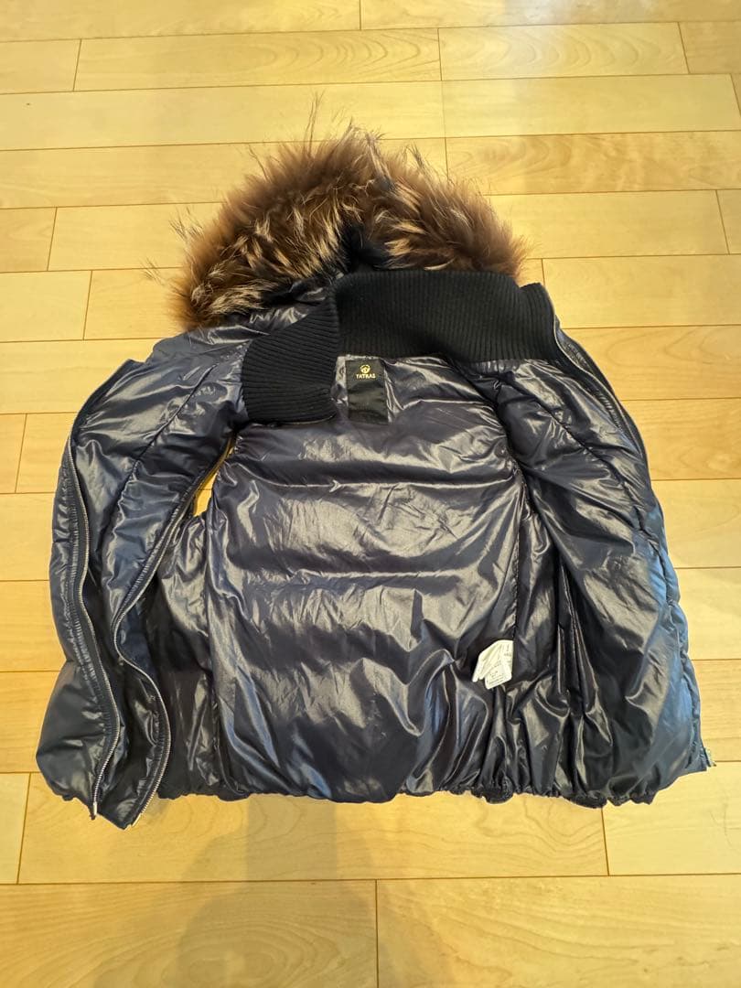美品　TATRAS タトラス　ファー付きダウンベスト