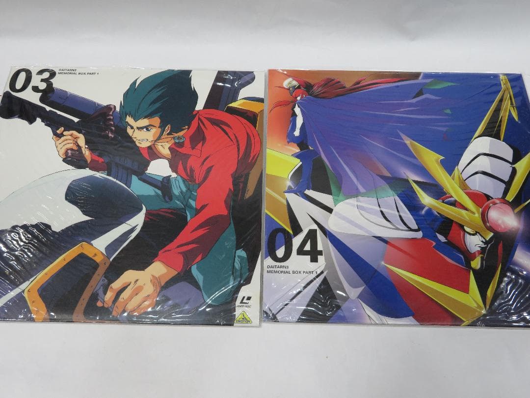 LD 無敵超人ザンボット3 無敵鋼人ダイターン3 フルセット