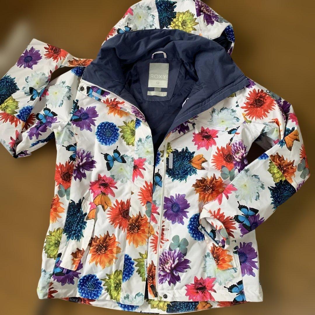 ROXY 蜷川実花コラボ 花柄ジャケット＆パンツセット