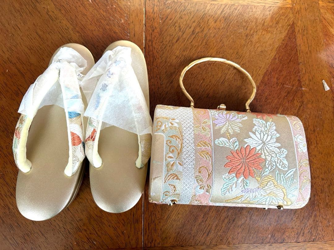 和装用バッグと下駄セット