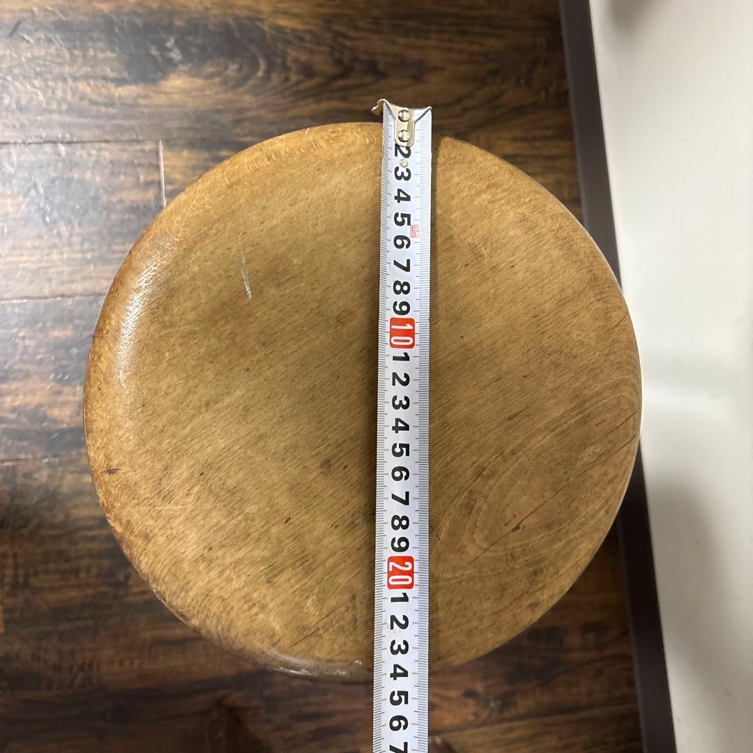 木製 椅子 2脚セット 昭和 学校 理科室 レトロ ヴィンテージ