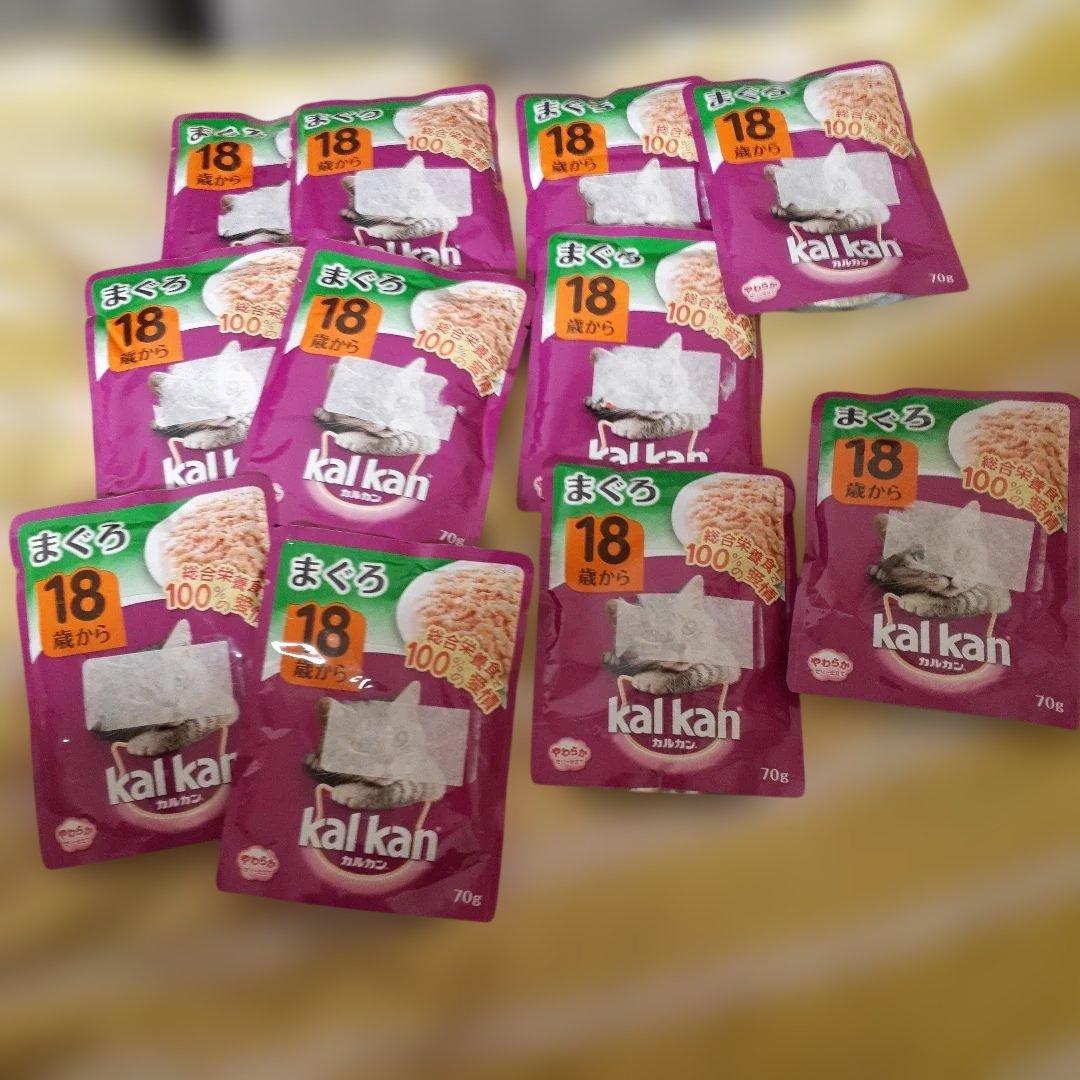 カルカンパウチ二種類70g×72袋.銀のスプーン12袋.felix12袋