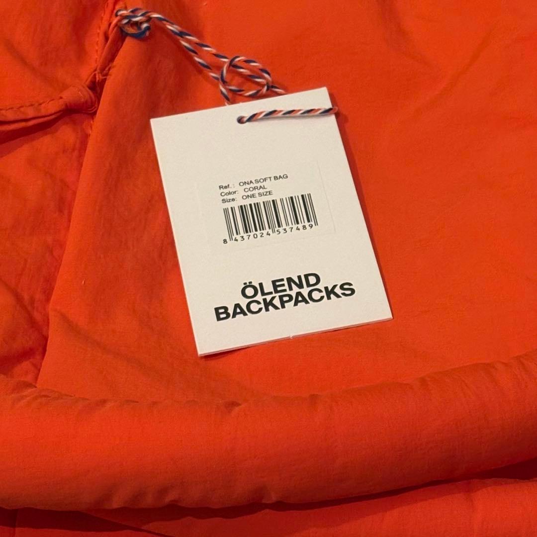 タグ 袋付きOLEND Ona Soft Bag オレンジ 3way