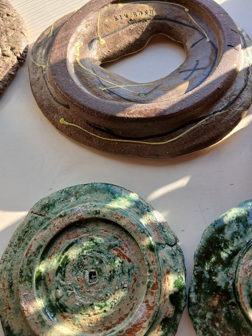 陶芸家　キムホノさん　大皿　中皿　小皿　豪華9点おまとめです！！