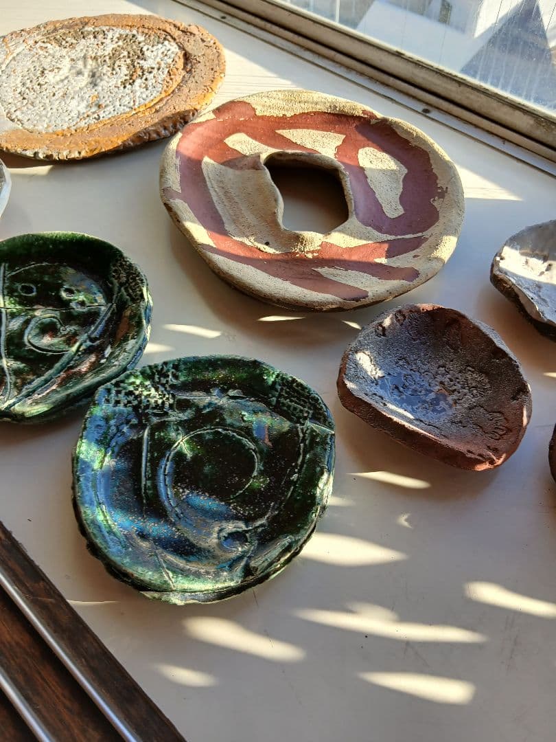 陶芸家　キムホノさん　大皿　中皿　小皿　豪華9点おまとめです！！