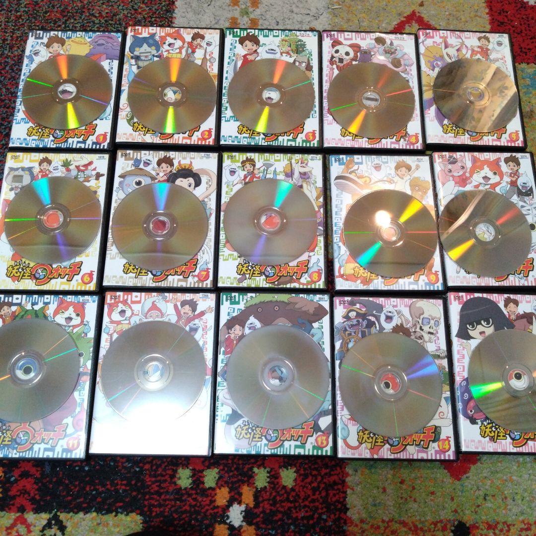 レンタル落ち　妖怪ウォッチ1巻〜15巻セット全62話