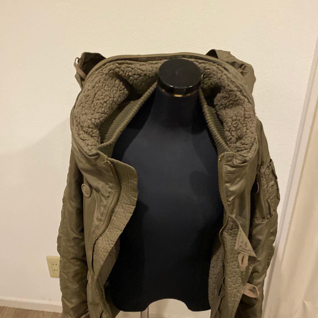 ゴアカンパニーフード付き ミリタリージャケット　goa ボンバージャケット