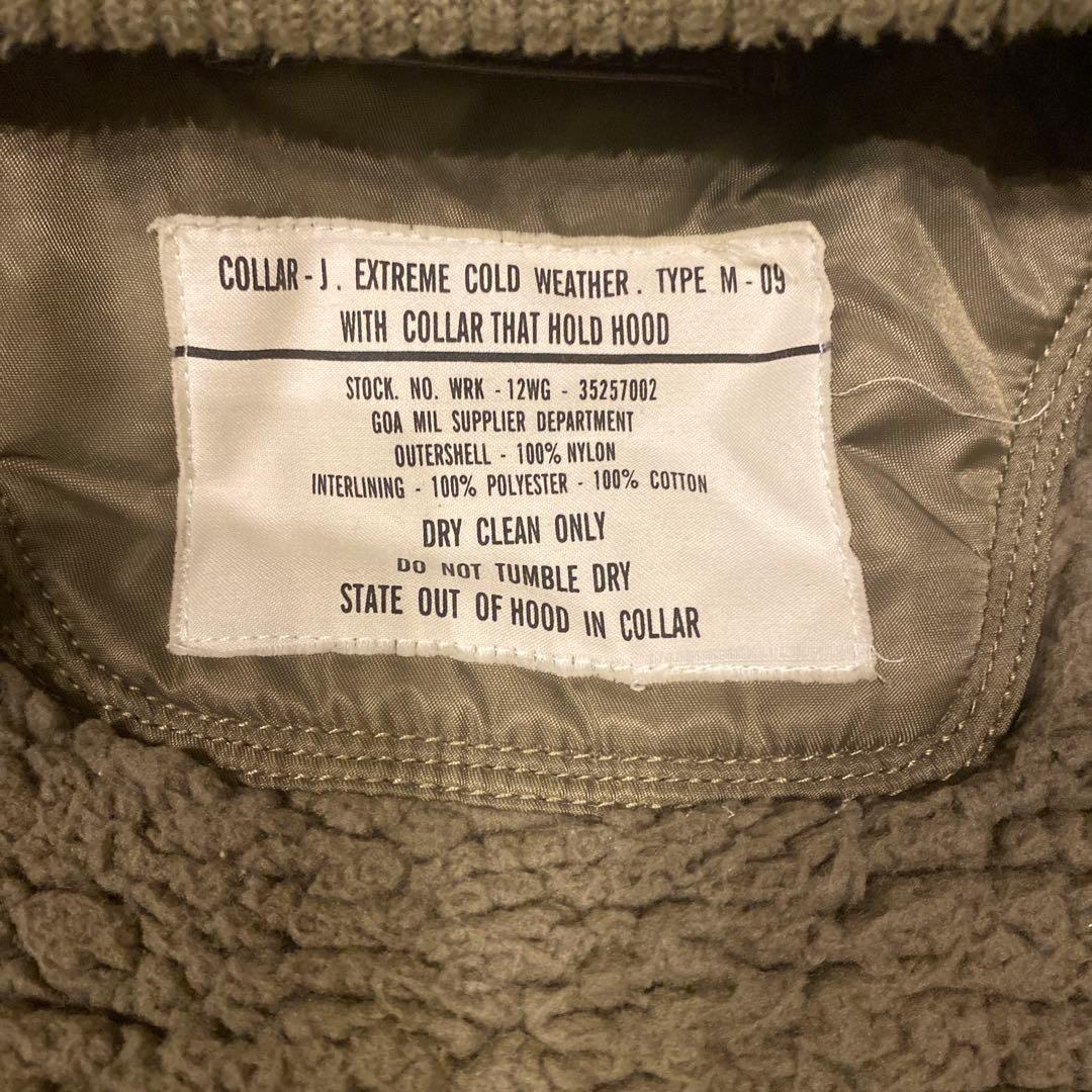 ゴアカンパニーフード付き ミリタリージャケット　goa ボンバージャケット