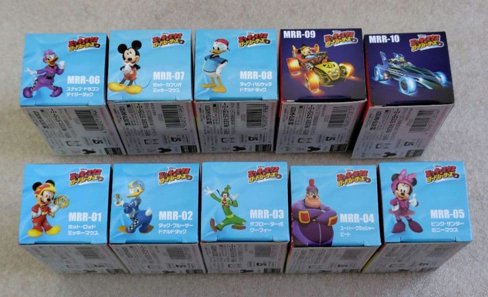 【未開封】ミッキーマウスとロードレーサーズ　まとめ売り