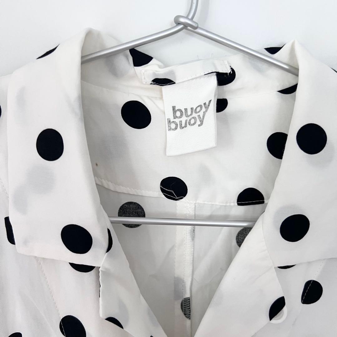 buoy buoy ドット柄 ジャンプスーツ