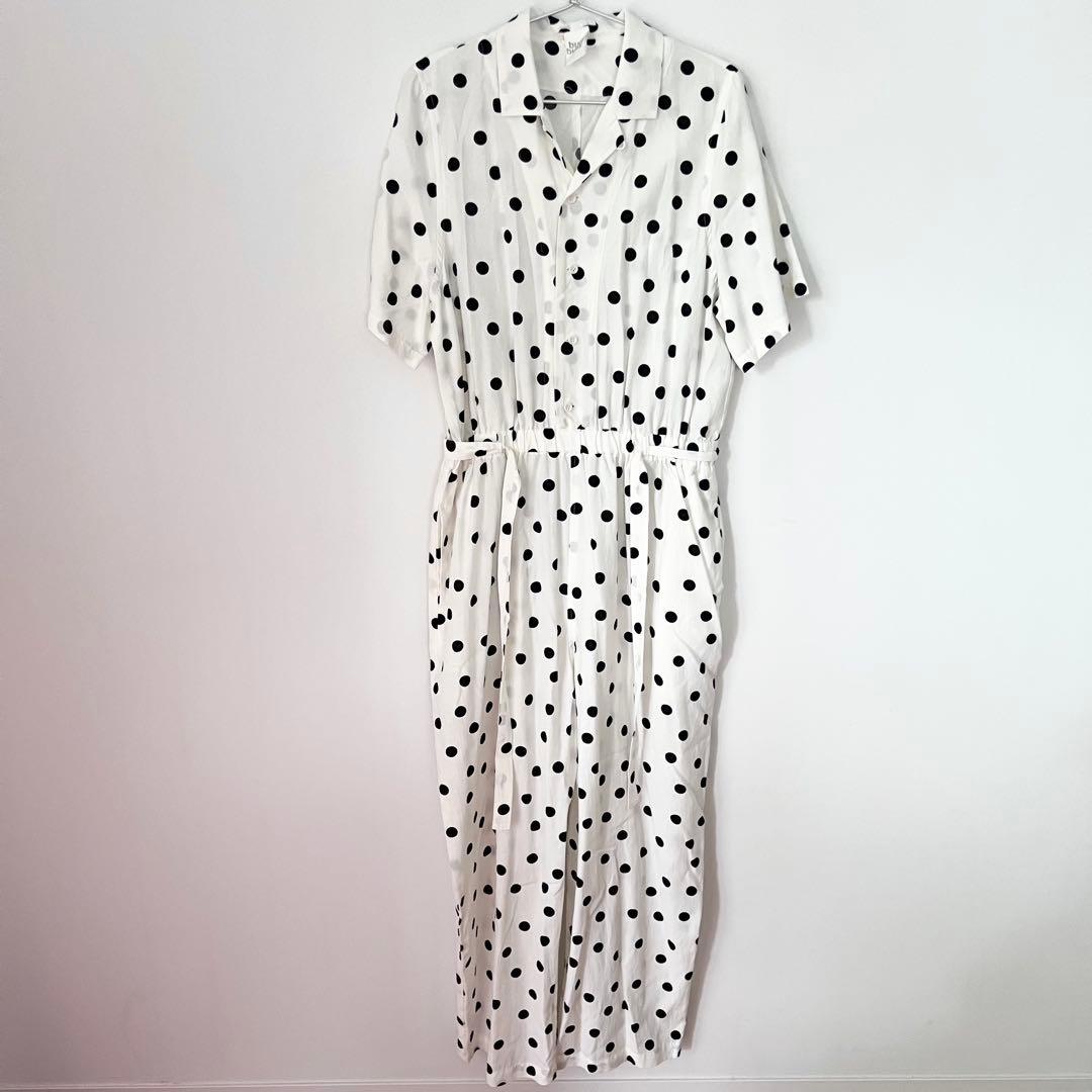 buoy buoy ドット柄 ジャンプスーツ