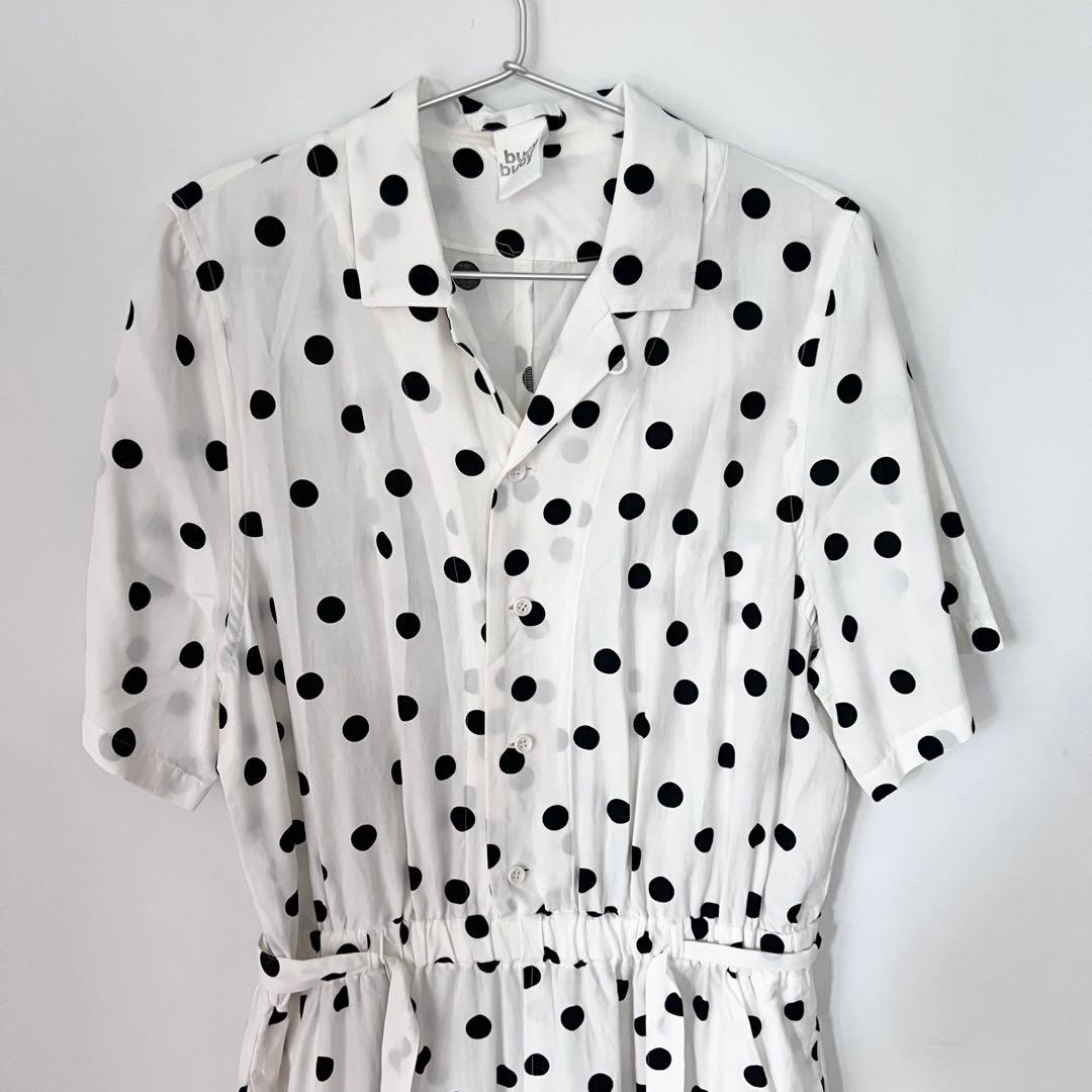 buoy buoy ドット柄 ジャンプスーツ