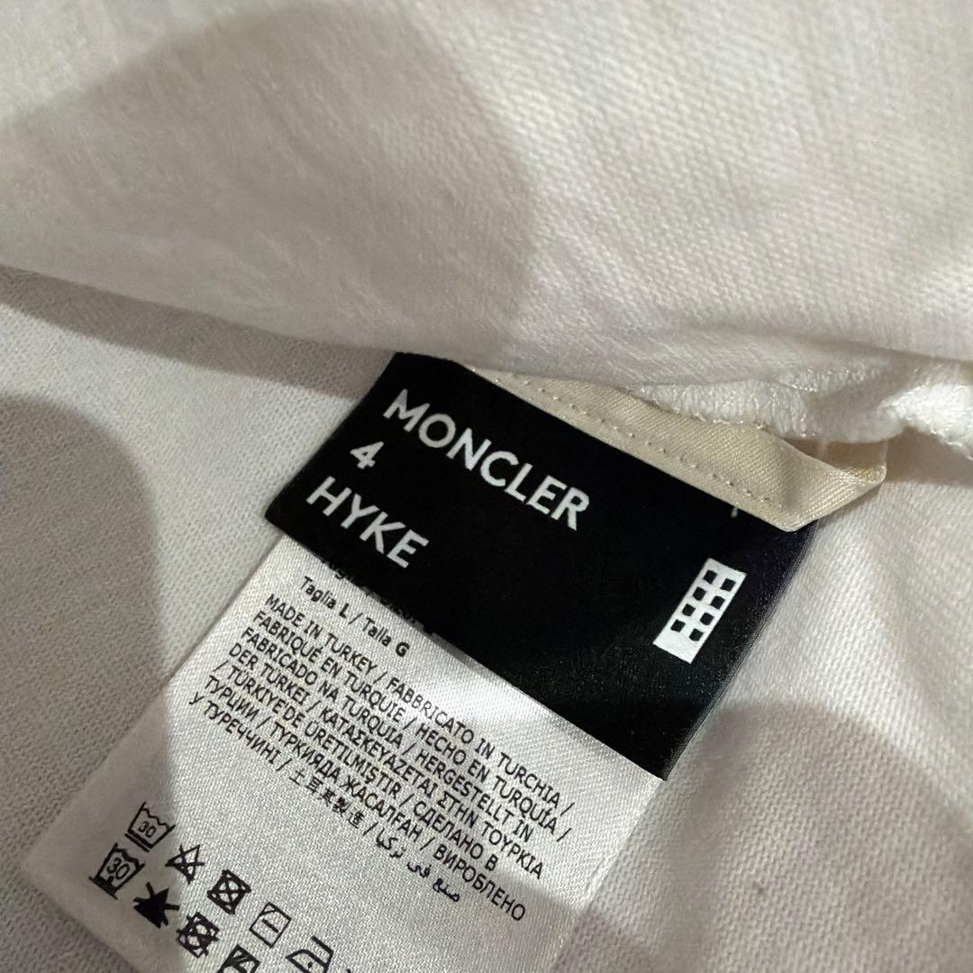 MONCLER 長袖カットソー L ホワイト