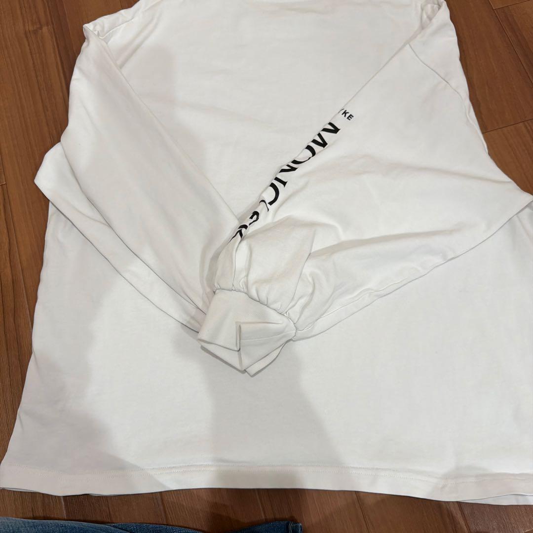 MONCLER 長袖カットソー L ホワイト