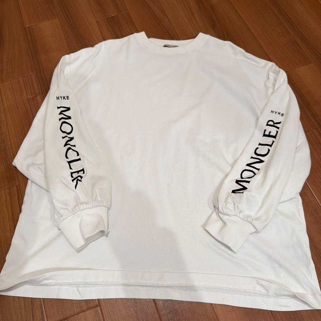 MONCLER 長袖カットソー L ホワイト
