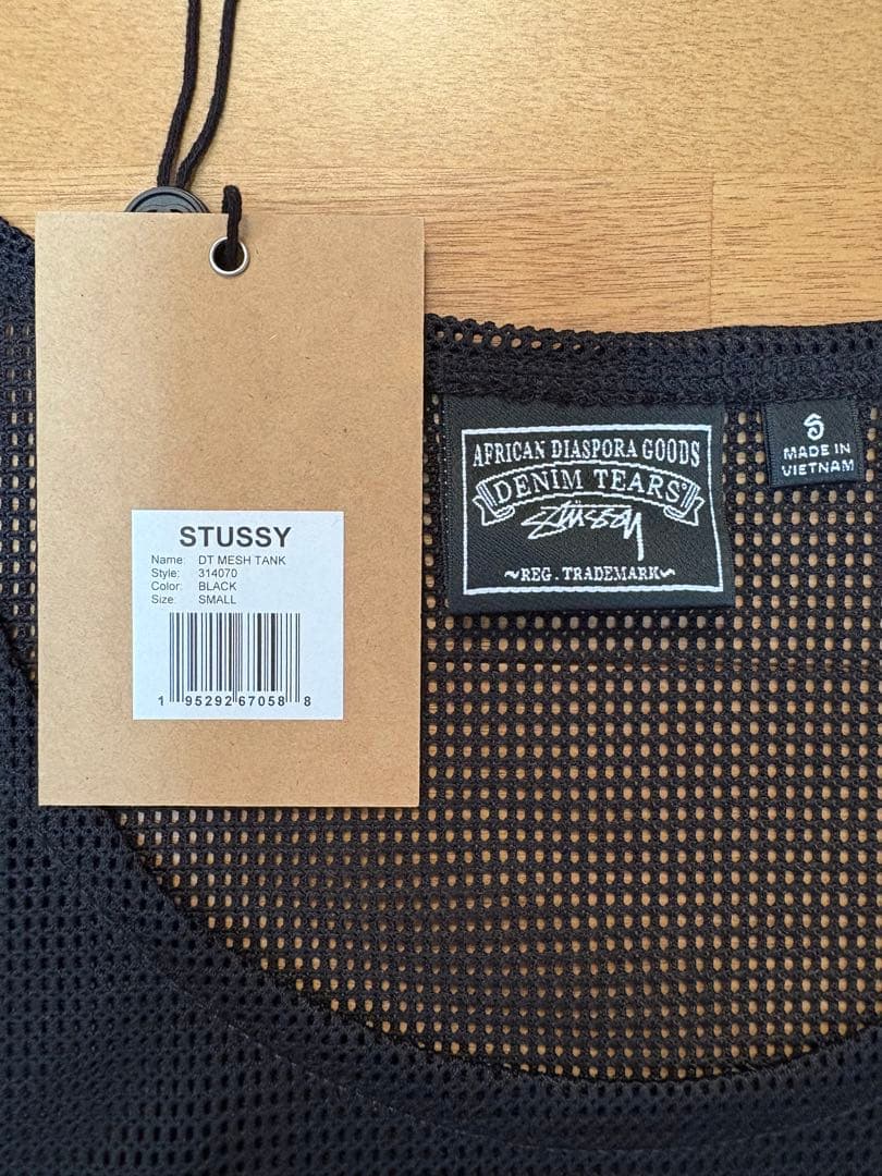 トップス Stussy Denim Tears Mesh Tank
