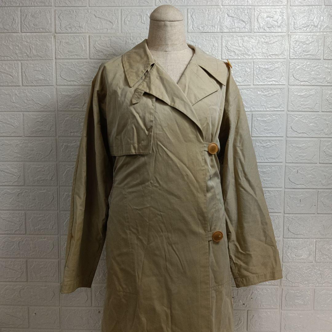 HERMES ベージュ トレンチコート　上228