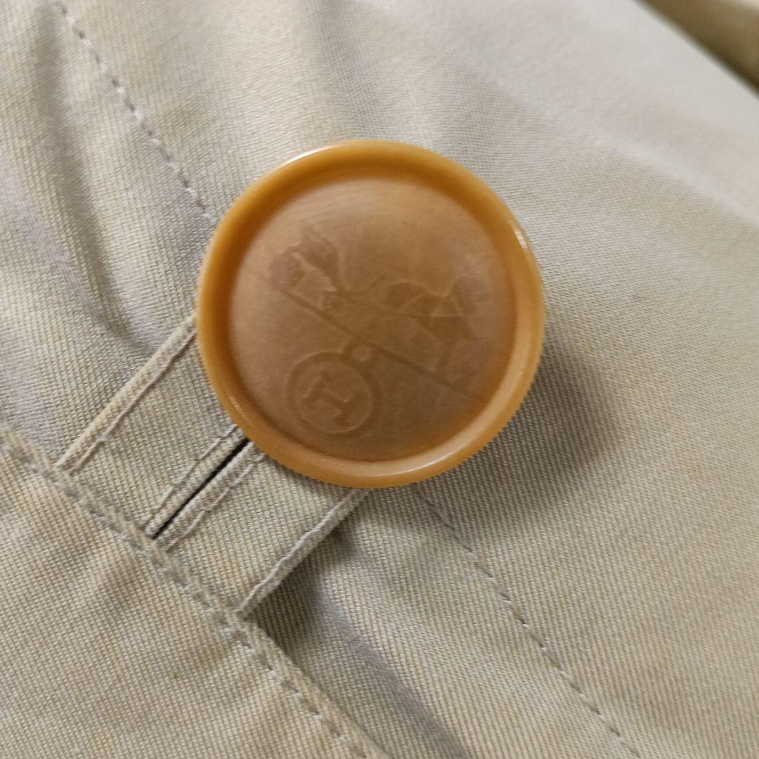 HERMES ベージュ トレンチコート　上228