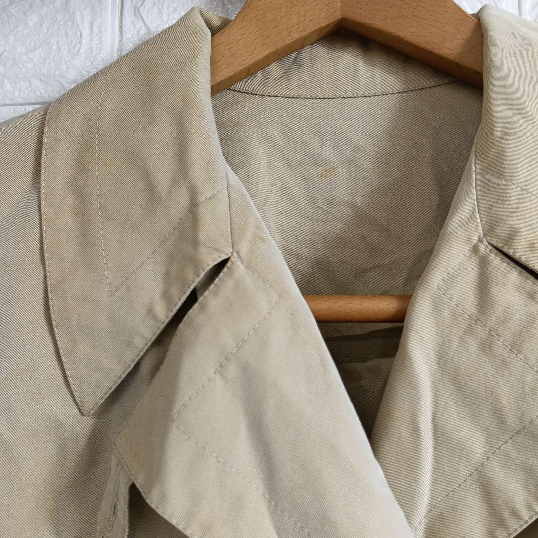 HERMES ベージュ トレンチコート　上228
