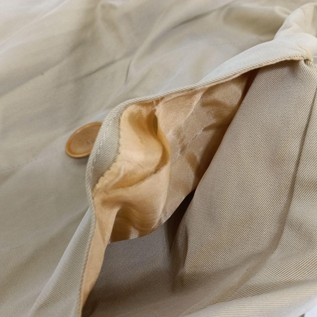 HERMES ベージュ トレンチコート　上228