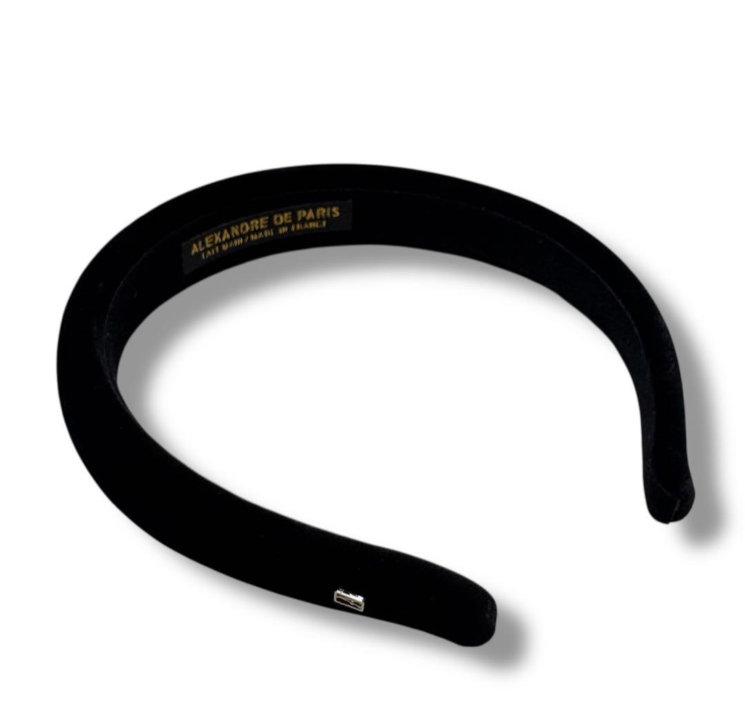 【ALEXANDRE DE PARIS】カチューシャ 2.5 cm 保存袋付き