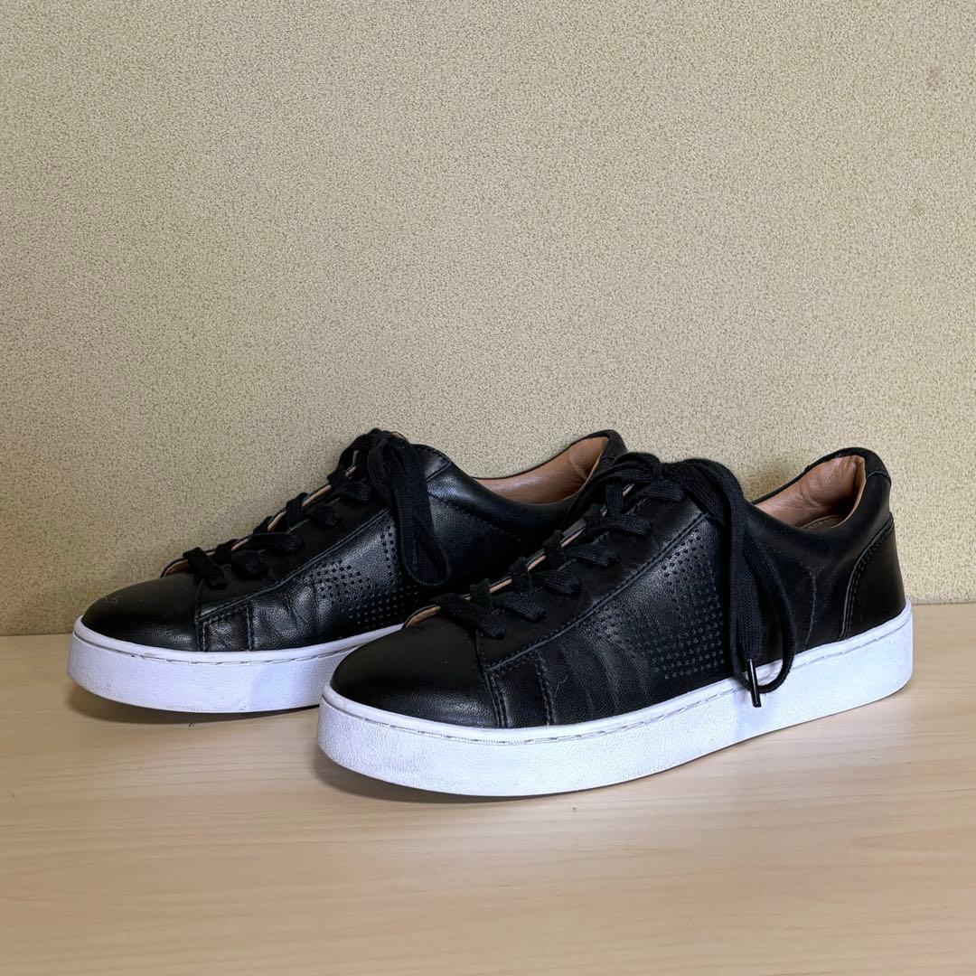 【美品】　VIONIC バイオニックHONEY レディーススニーカー　Vロゴ　黒