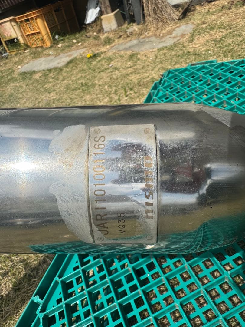 52エルグランド3.5 Nismo エキゾーストパイプ VQ35