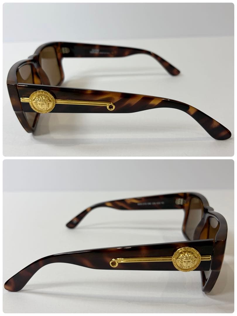 【極美品】ジャンニヴェルサーチ 372 ウェリントン型サングラス メデューサ