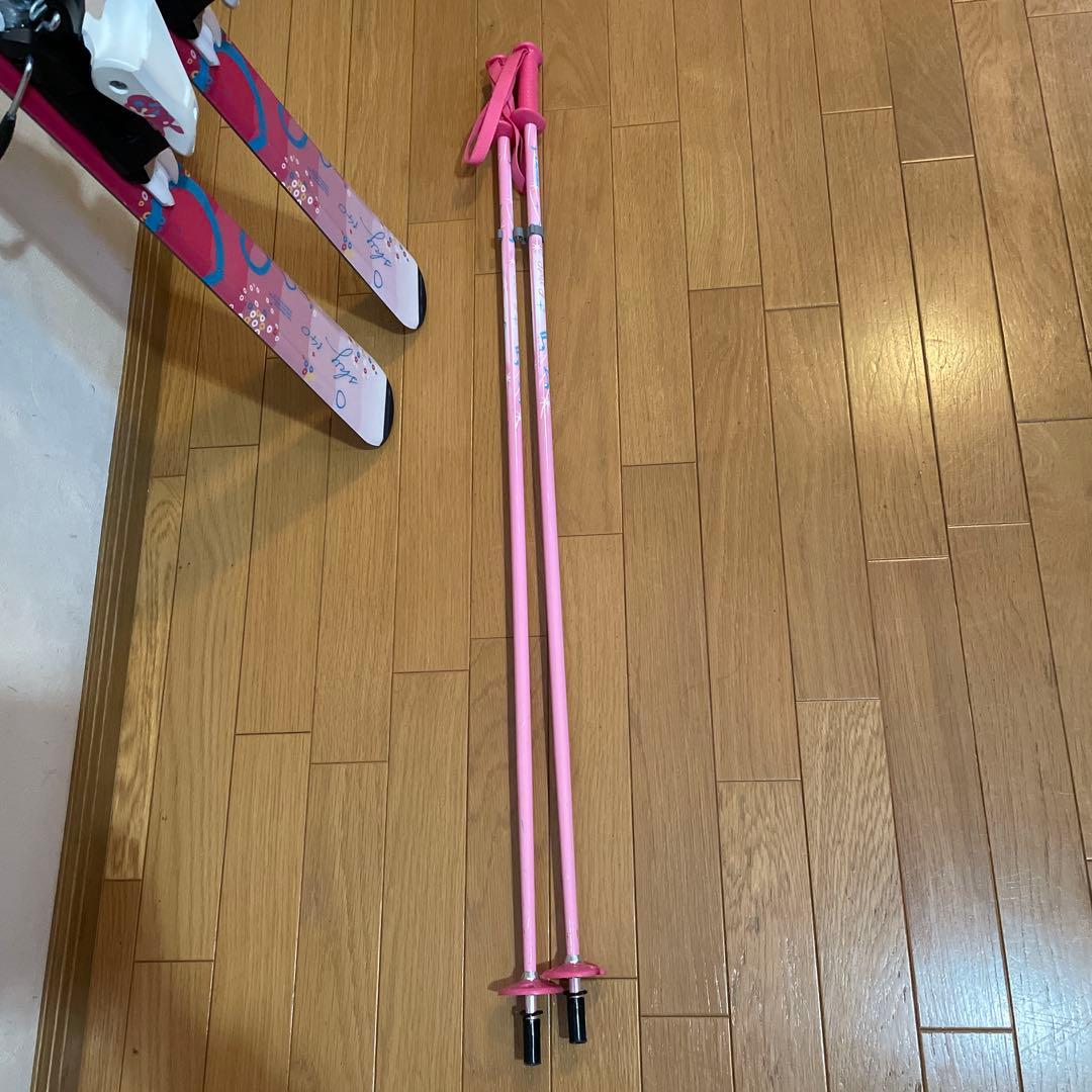 ぽぽ 　Elan スキーセット 140cmジュニア用