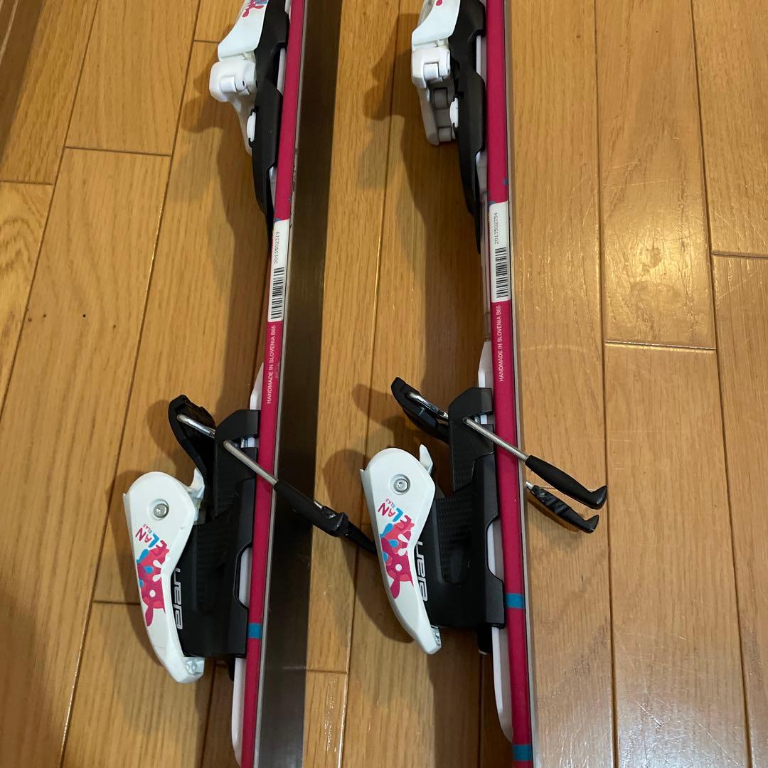 ぽぽ 　Elan スキーセット 140cmジュニア用